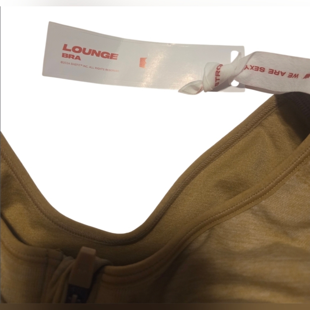 NWT Shefit Lounge Bra Honeywheat 6Luxe Seamless Comfort - Picture 4 of 10